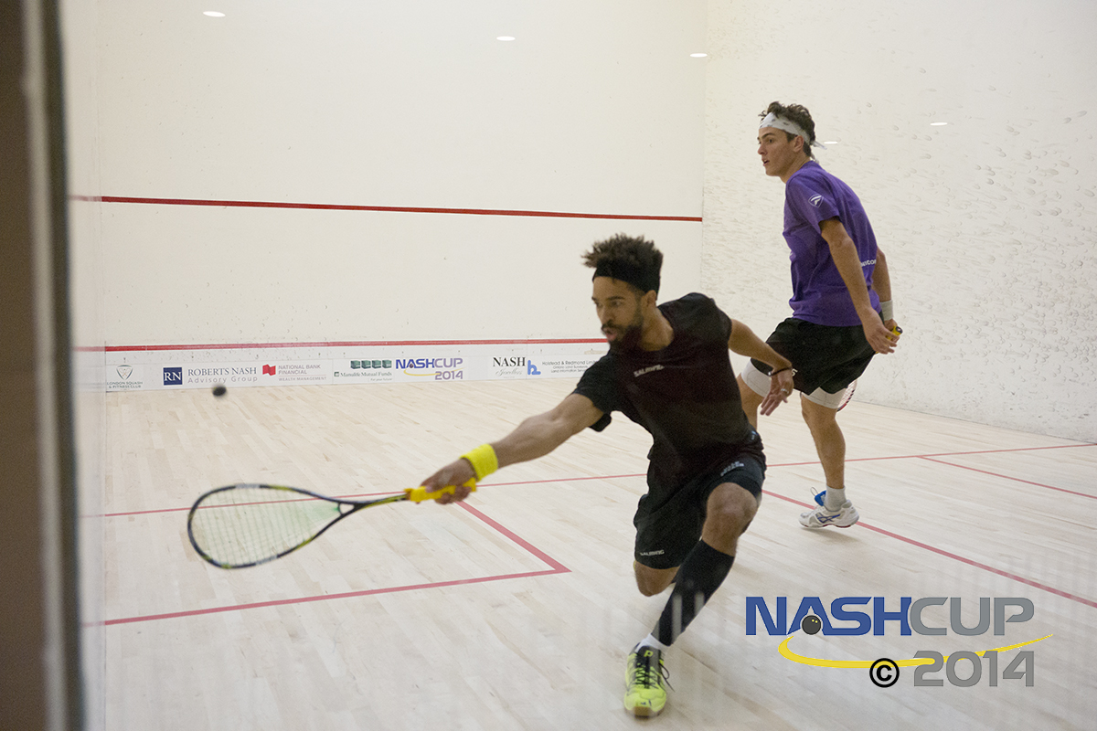 Joe Lee (ENG; WR 32) beat Lewis Walters|Joe Lee Lewis Walters PSA First Round|Cecelia Cortes (USA